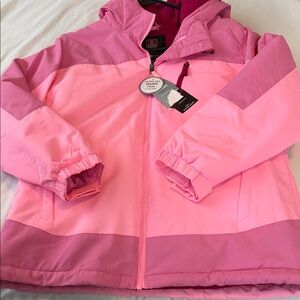 Girls Swiss Tech Pink Jacket